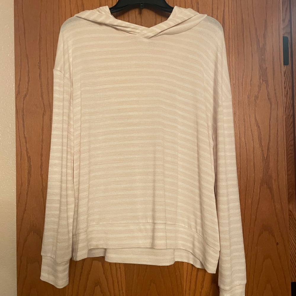 Slouchy lightweight hoodie